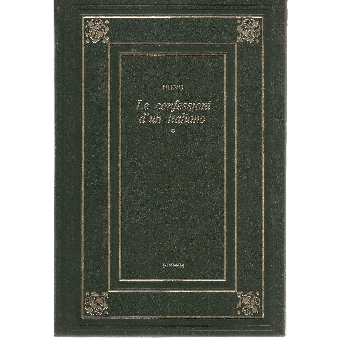 Libro - CONFESSIONI DI UN ITALIANO VOL.I - Nievo