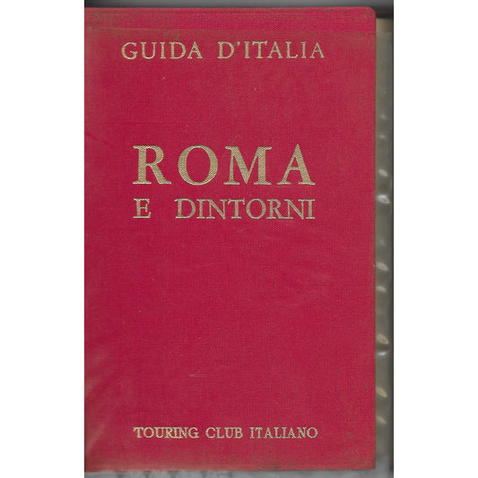 Libro - Guida d' Italia Roma e dintorni