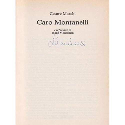 Libro - Caro Montanelli - Marchi, Cesare