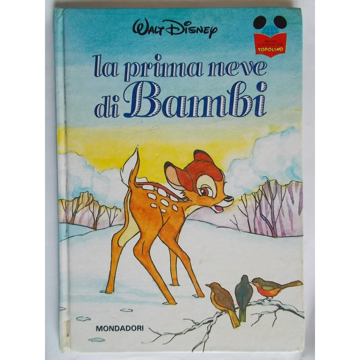 Libro - La Prima Neve Di Bambi Di Walt Disney Imparo A Leggere Con T