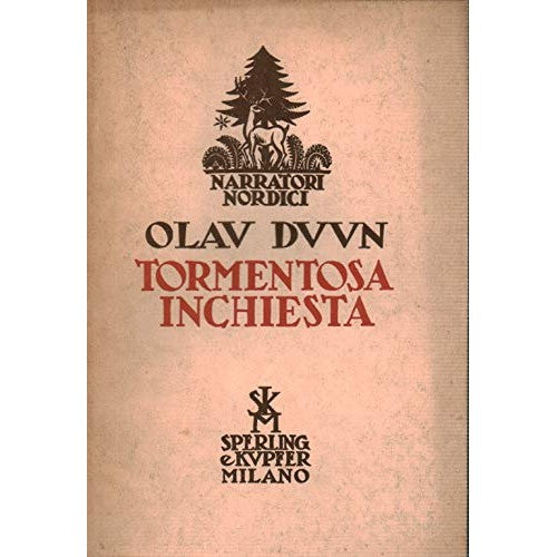 Book - Tormenting investigation. -Duun Olav
