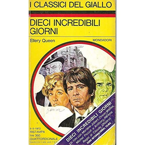 Libro - Dieci incredibili giorni Mondadori classici 138