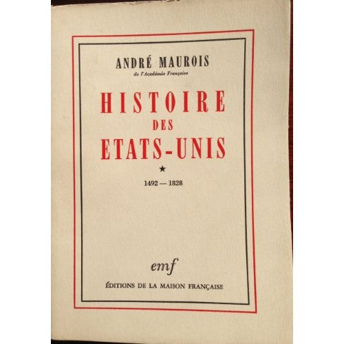Libro - Histoire des Etats-Unis - Maurois Andre