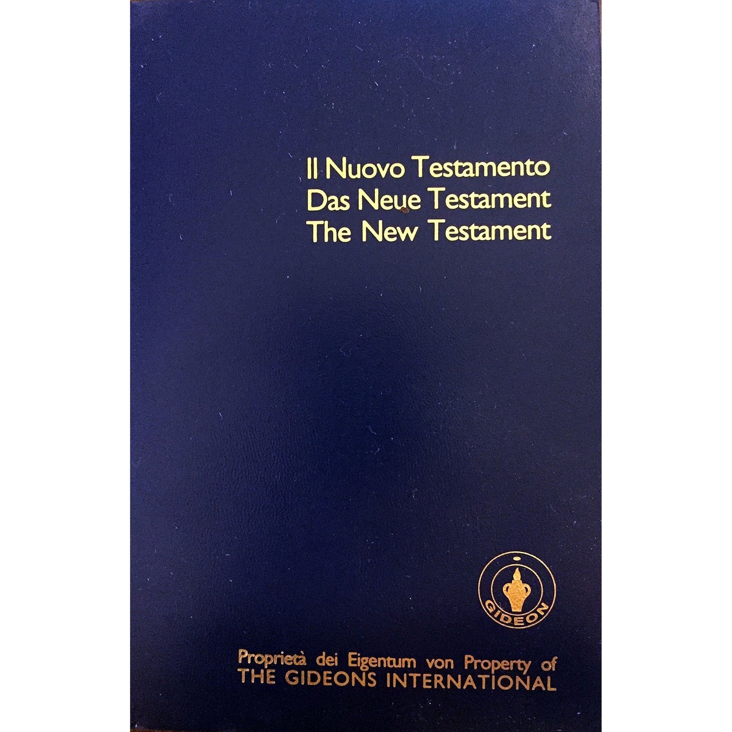 Libro - IL NUOVO TESTAMENTO DAS NEUE TE - The Gideons International.