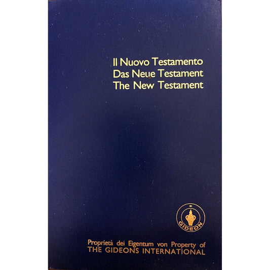 Libro - IL NUOVO TESTAMENTO DAS NEUE TE - The Gideons International.