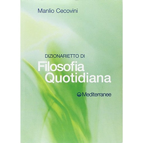 Libro - Dizionarietto di filosofia quotidiana - Cecovini, Manlio