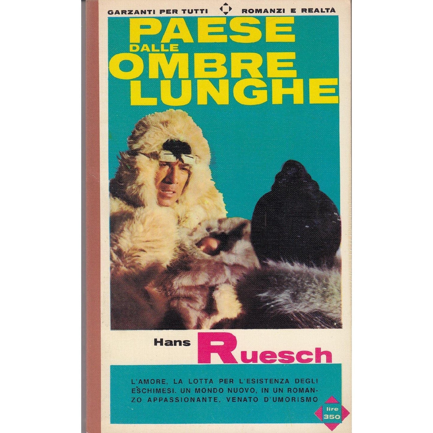 Libro - Paese dalle ombre lunghe,Hans Ruesch