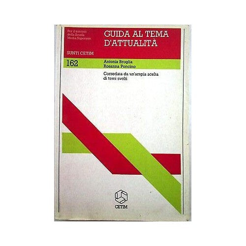 Book - X 1759 GUIDE BOOK TO THE CURRENT THEME OF A. BR - Antonia Broglia