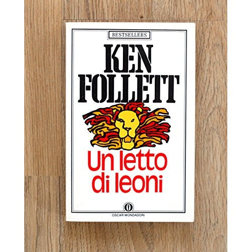 Book - L 4.360 BOOK A BED OF LIONS I KEN FOLLETT 1989