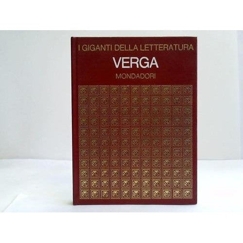 Libro - Giovanni Verga I Giganti - Mondadori, Arnaldo (Edit