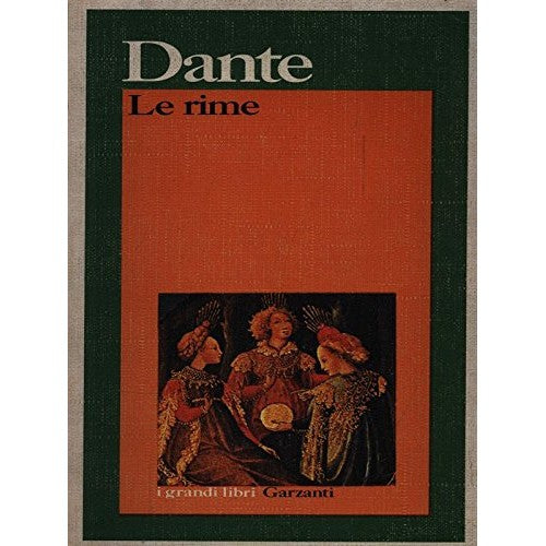 Book - The rhymes - Dante Alighieri