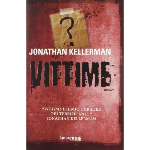 Libro - Vittime - Kellerman, Jonathan