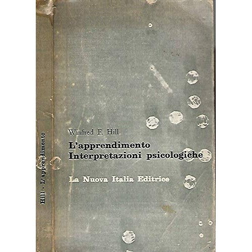 Libro - L'apprendimento Interpretazioni psicologiche - Winfred, F Hi