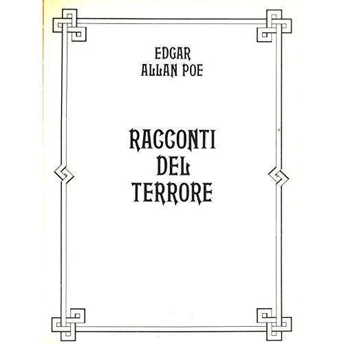 Libro - Poe E.A - RACCONTI DEL TERRORE