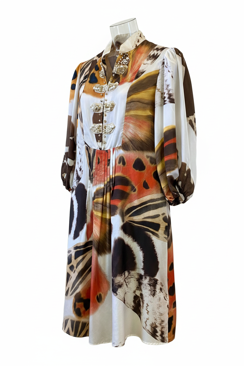 Abito Donna Blumarine – Fantasia Farfalle – Tg. 42