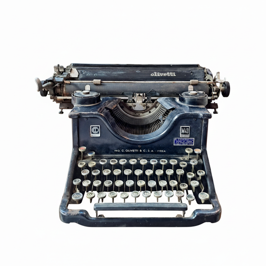 Macchina da scrivere Olivetti M40 – Nero