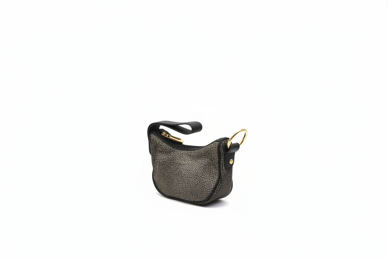 Borsa Donna Borbonese – Nero/Marrone
