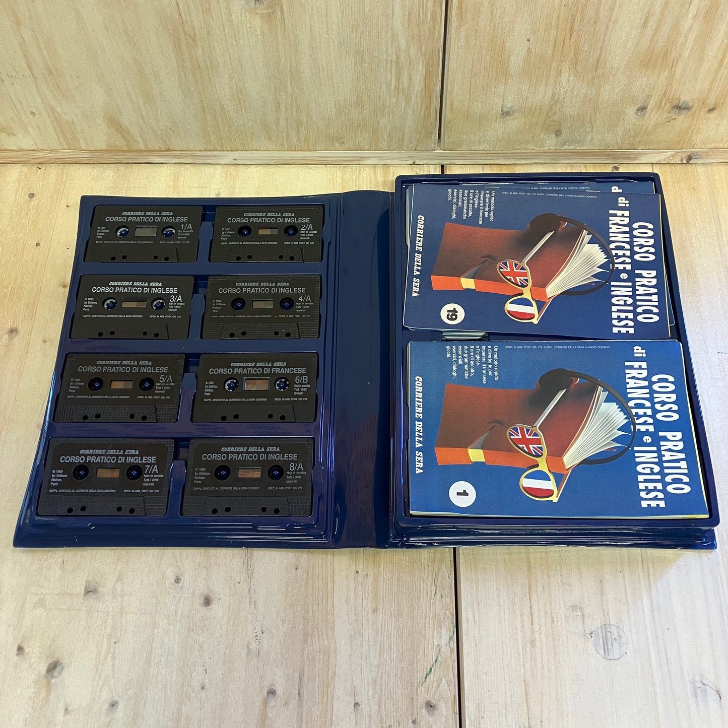 Complete ENGLISH IN DeAgostini course with audio cassettes