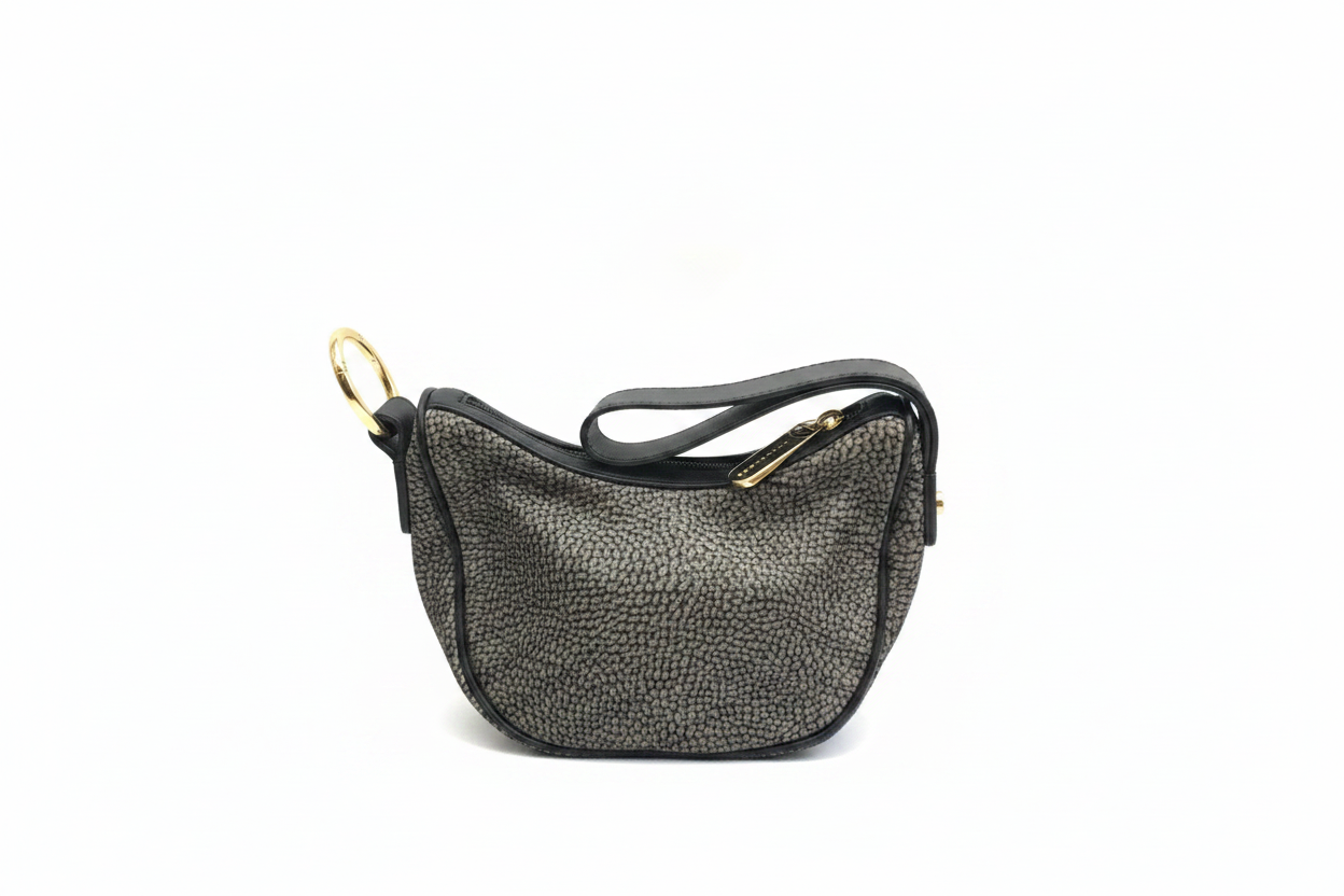 Borsa Donna Borbonese – Nero/Marrone