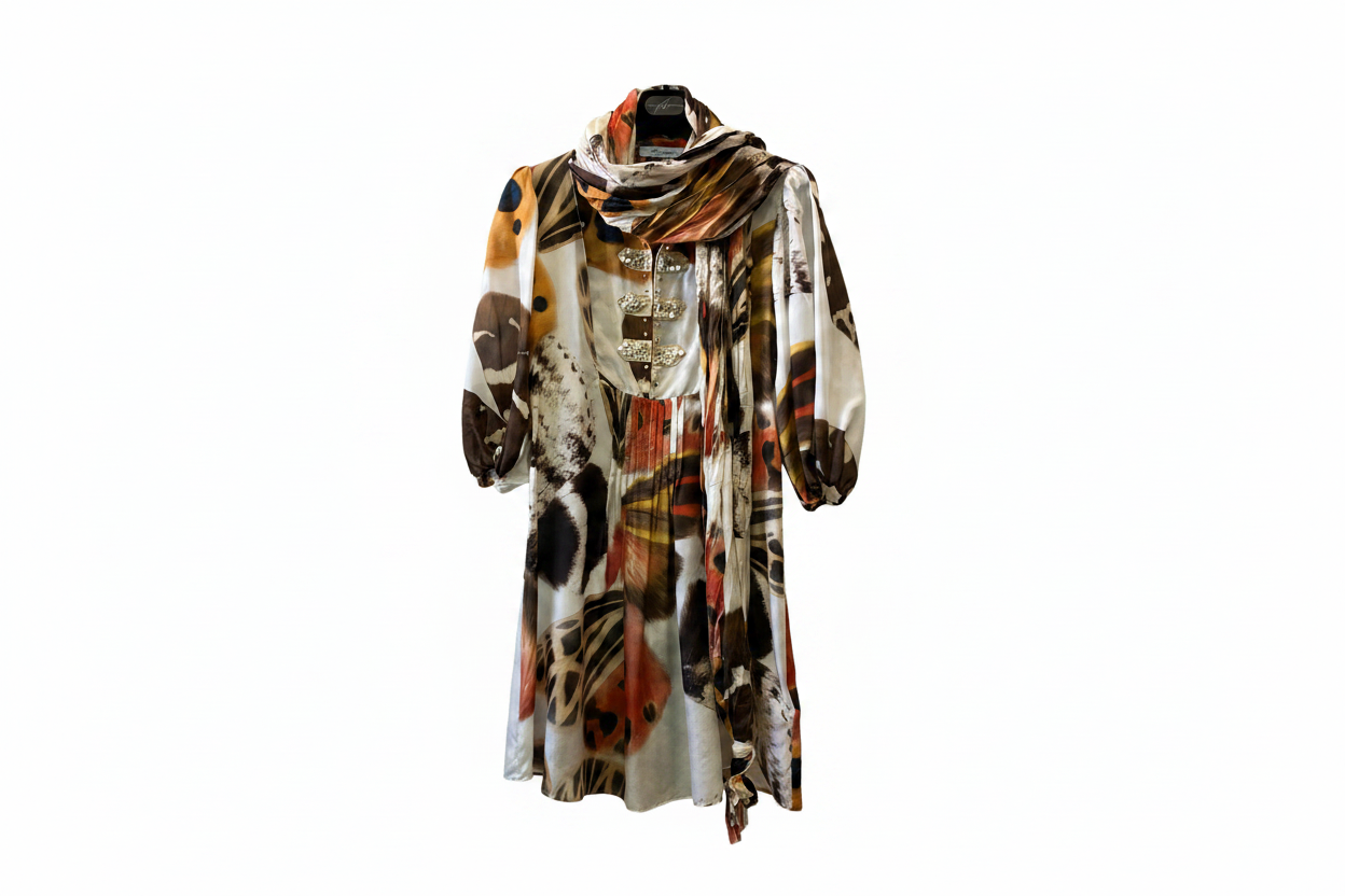 Abito Donna Blumarine – Fantasia Farfalle – Tg. 42