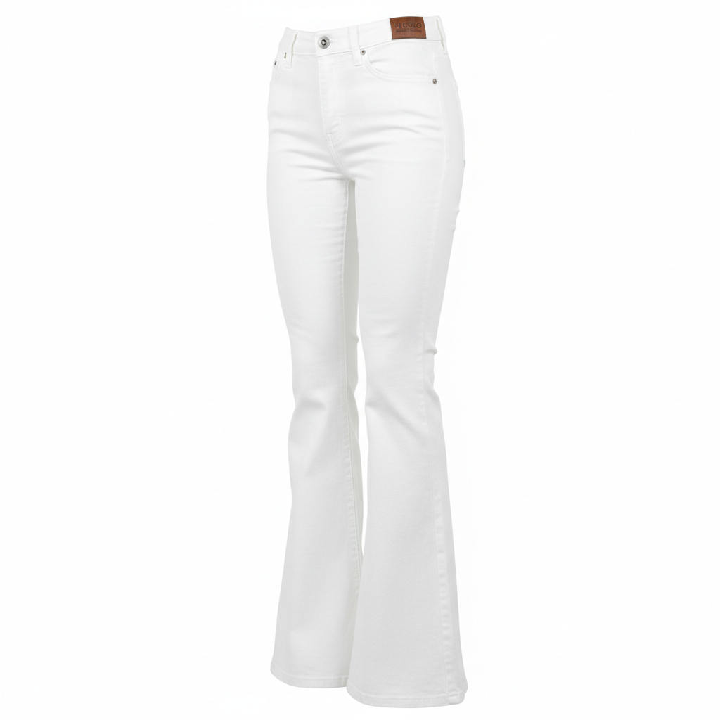 Jeans Donna Vicolo Denim Couture – Bianco – Tg. M