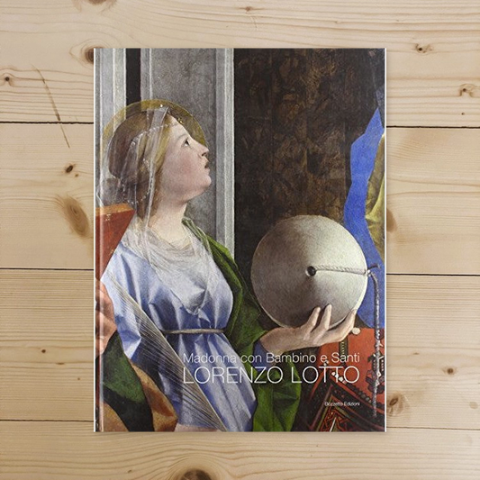 Libro - Lorenzo Lotto Madonna con bambino e santi Pietro Cristina