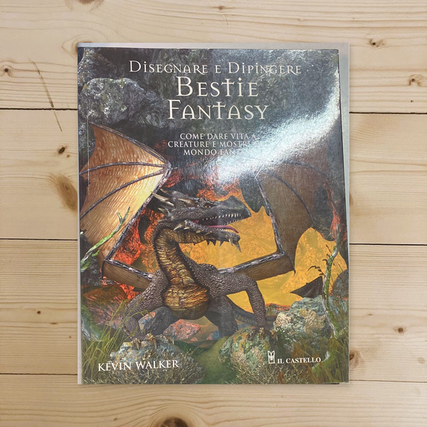 Libro - Disegnare e dipingere bestie fantasy Ediz illustrata - Walke