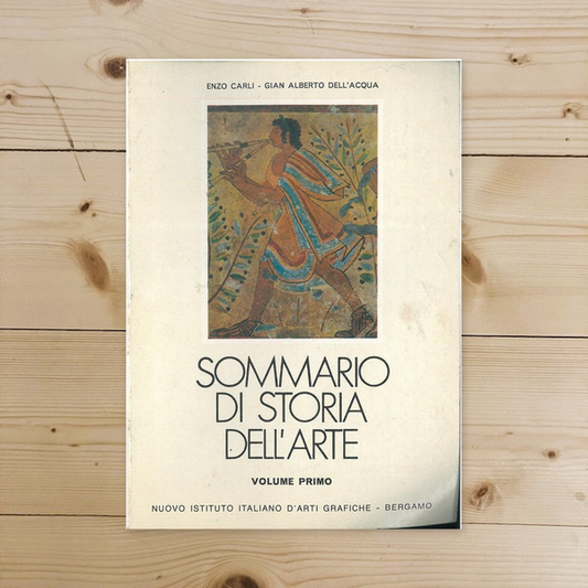 Libro - Sommario di storia del - Enzo Carli, Gian Alberto Dell'Acqua