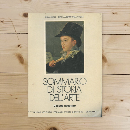 Libro - Sommario di storia dell'arte volume 2 (edi.1983)