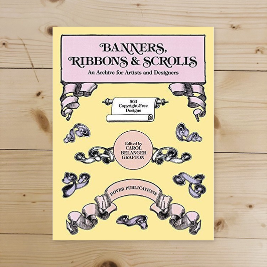 Libro - Banners, Ribbons and Scrolls (Dover Pictorial Archive) by Ca