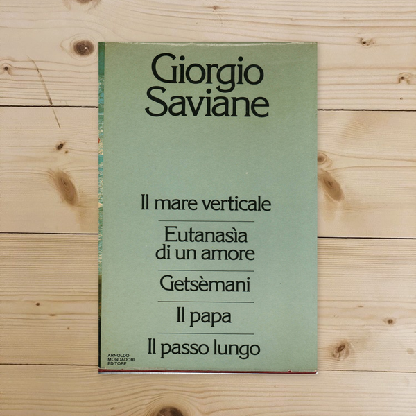 Libro - Il mare verticale - Giorgio, Saviane
