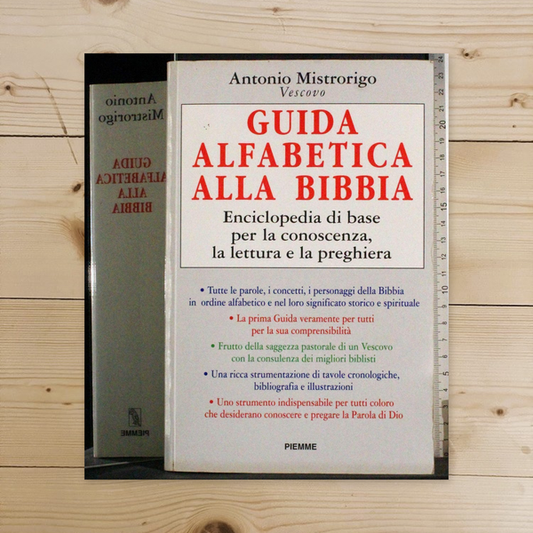 Libro - Guida alfabetica alla Bibbia Enciclope - Mistrorigo, Antonio