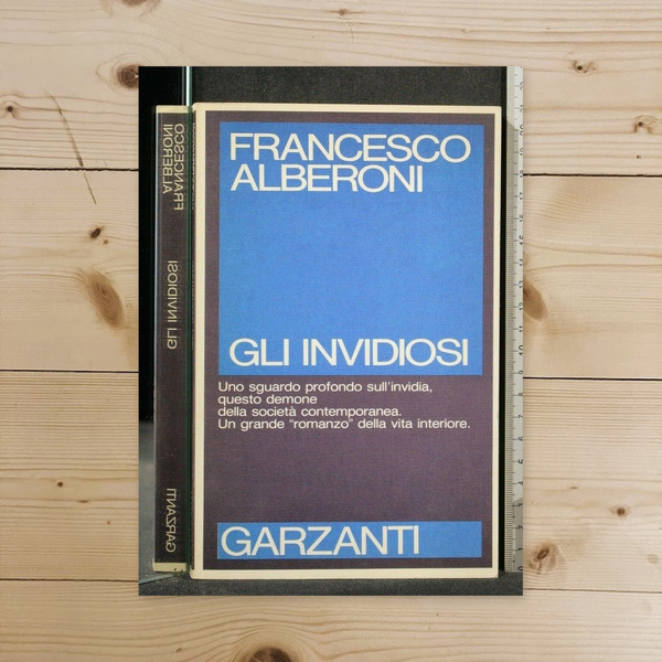 Libro - Gli invidiosi - Alberoni, Francesco