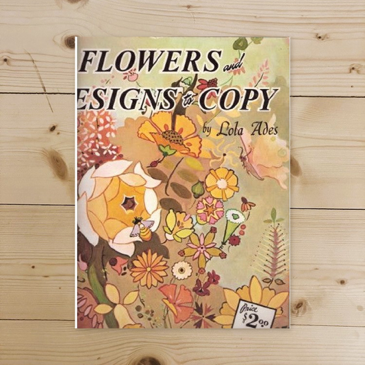 Libro - Flowers and designs to copy (Walter Foster " Ho - Ades, Lola