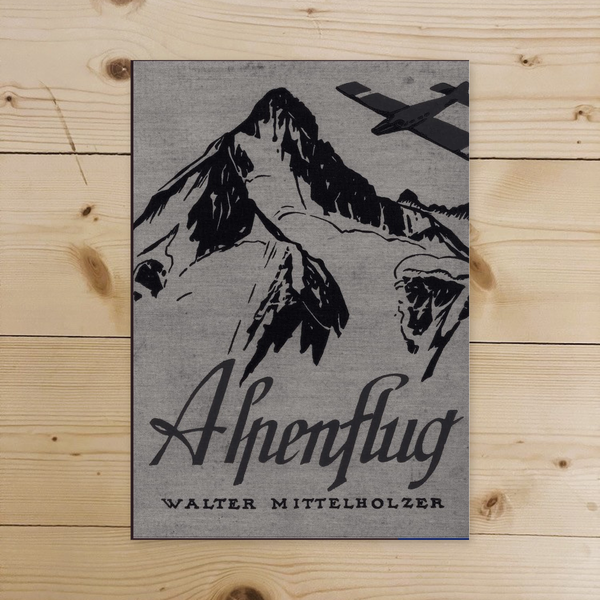 Libro - Alpenflug - Mittelholzer, Walter