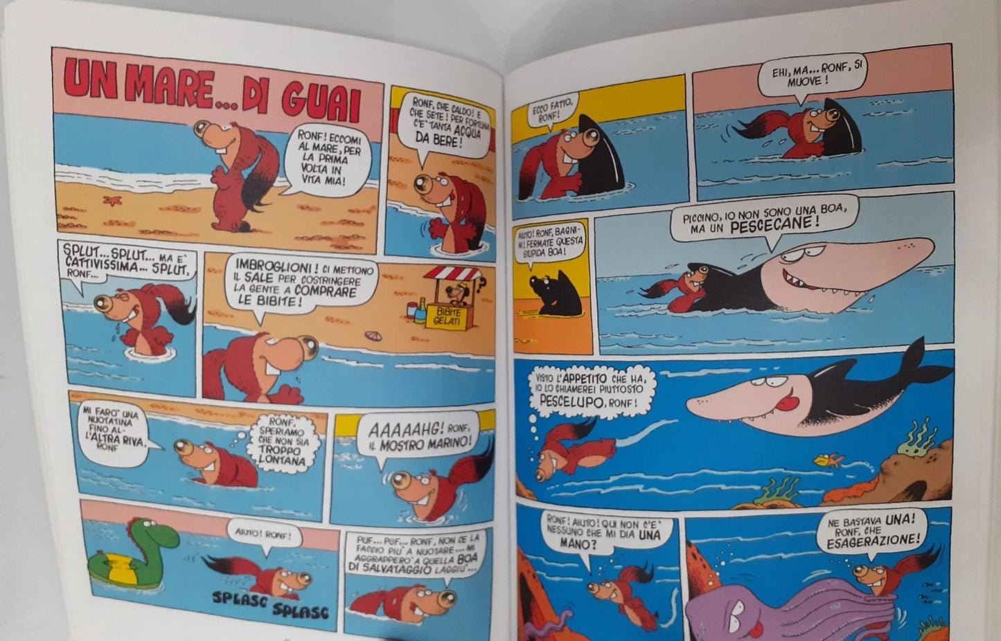 Libro - Il mondo dei Ronfi - Adriano, Carnevali