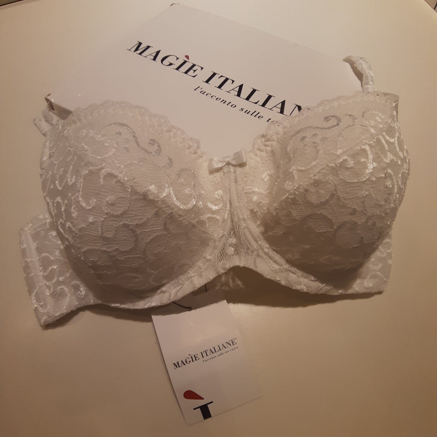 Reggiseno balconcino MAGIE ITALIANE M5106 BIANCO