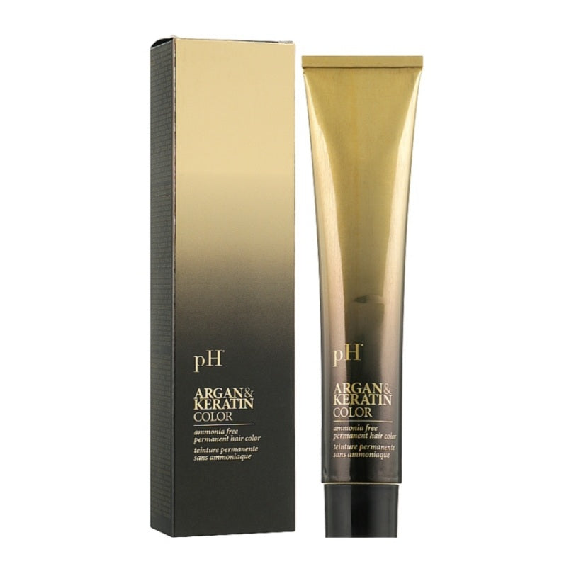 Crema gel colorante capelli PH ARGAN & KERATIN COLOR 100ml senza ammoniaca