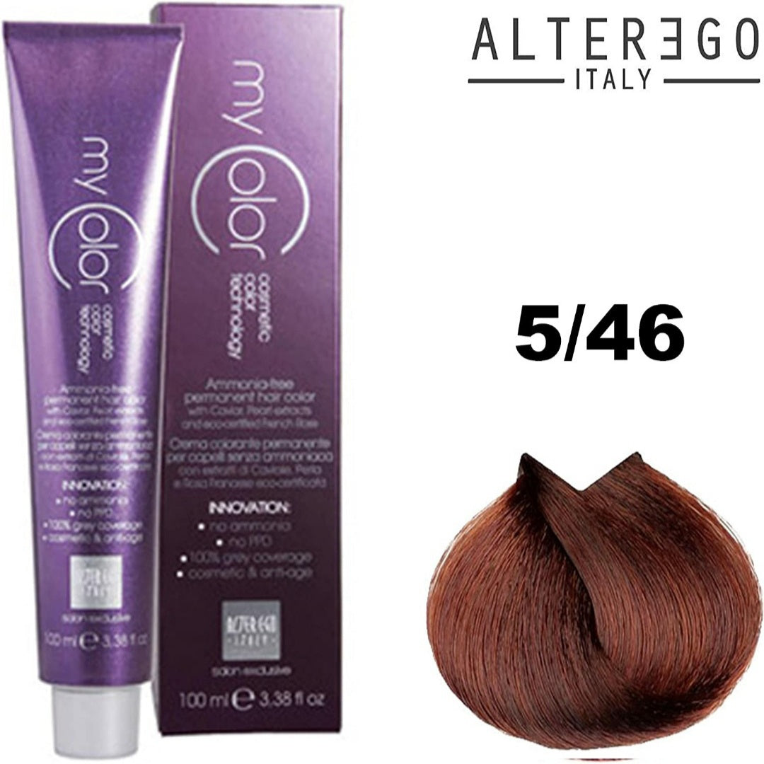 Crema gel colorante capelli ALTER EGO MyCOLOR 100ml senza ammoniaca