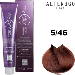 ALTER EGO MyCOLOR hair coloring gel cream 100ml without ammonia