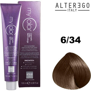 ALTER EGO MyCOLOR hair coloring gel cream 100ml without ammonia
