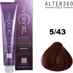 Crema gel colorante capelli ALTER EGO MyCOLOR 100ml senza ammoniaca