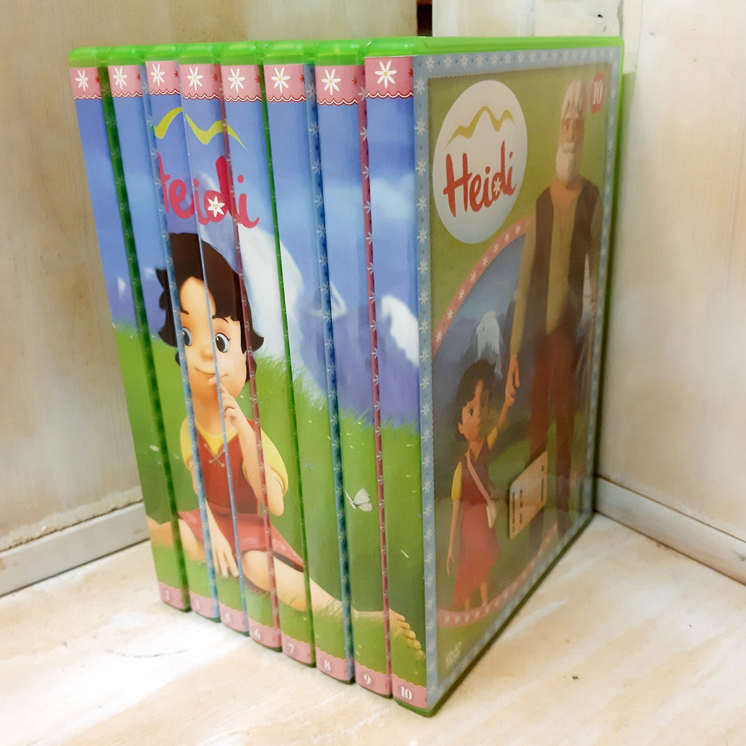 DVD series lot HEIDI new series 1/10 8 discs 2014 Studio 100 almost complete