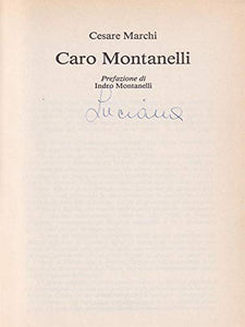 Libro - Caro Montanelli - Marchi, Cesare