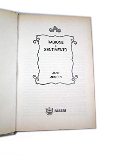 Libro - RAGIONE E SENTIMENTO DI JANE AUSTEN - FABBRI EDITORE 2004