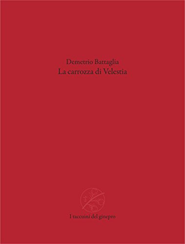 Libro - La carrozza di Velestia - Battaglia, Demetrio