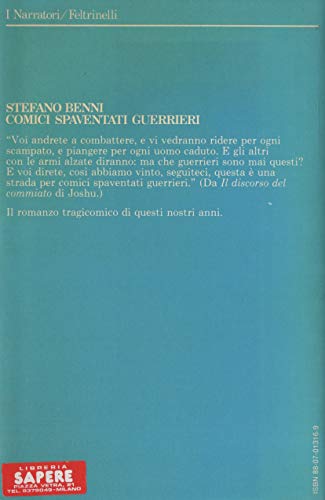 Book - Comic Frightened Warriors. Novel - Benni Stefano