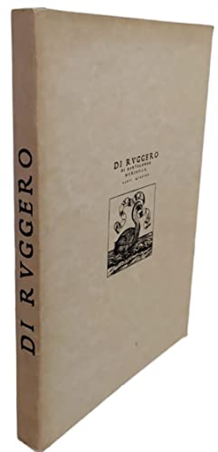 Libro - Di Ruggero - ORIOLO BARTOLOMEO