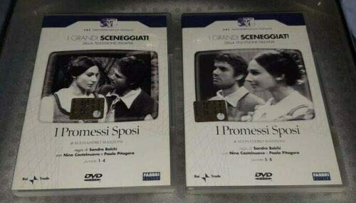 DVD - I PROMESSI SPOSI - SCENEGGIATI RAI - OPERA COMPLETA IN - NINO CASTELNUOVO