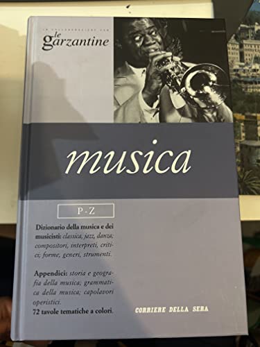 Libro - GARZANTINE MUSICA P - Z - AA.VV.